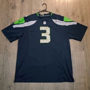 NFL Seattle Seahawks Wilson #3 Nike On Field Football Jersey Size 2XL